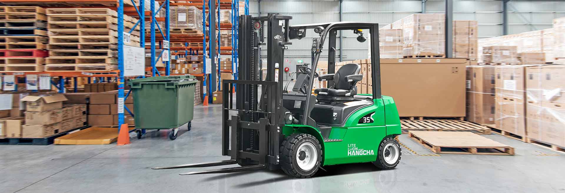 XC serie elektrische heftrucks met Lithium Ion 2,0-3,5T (Light Duty)